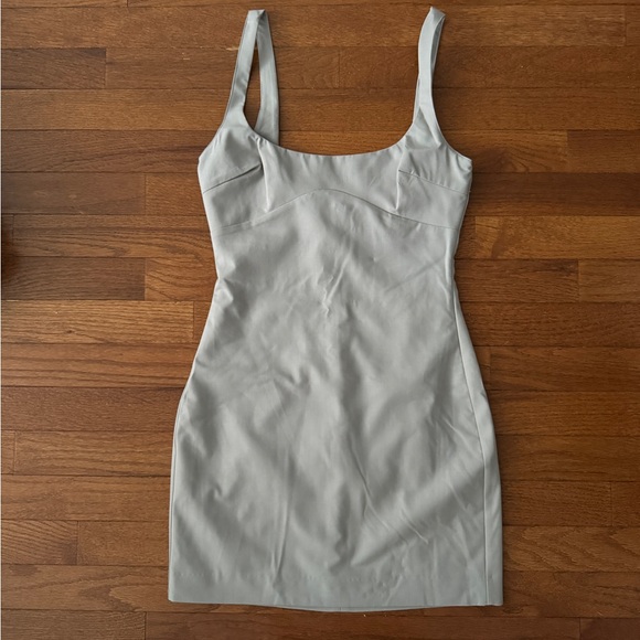 Zara Gray Sleeveless Mini Dress - Picture 3 of 3